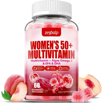 ZEGBALP Sugar-Free Womens Multivitamin 50 Plus Gummies with Calcium, Magnesium, Zinc, Vitamin A, C, D3, E, K2, B Complex, Folate, Biotin ZEGBALPAu supplements