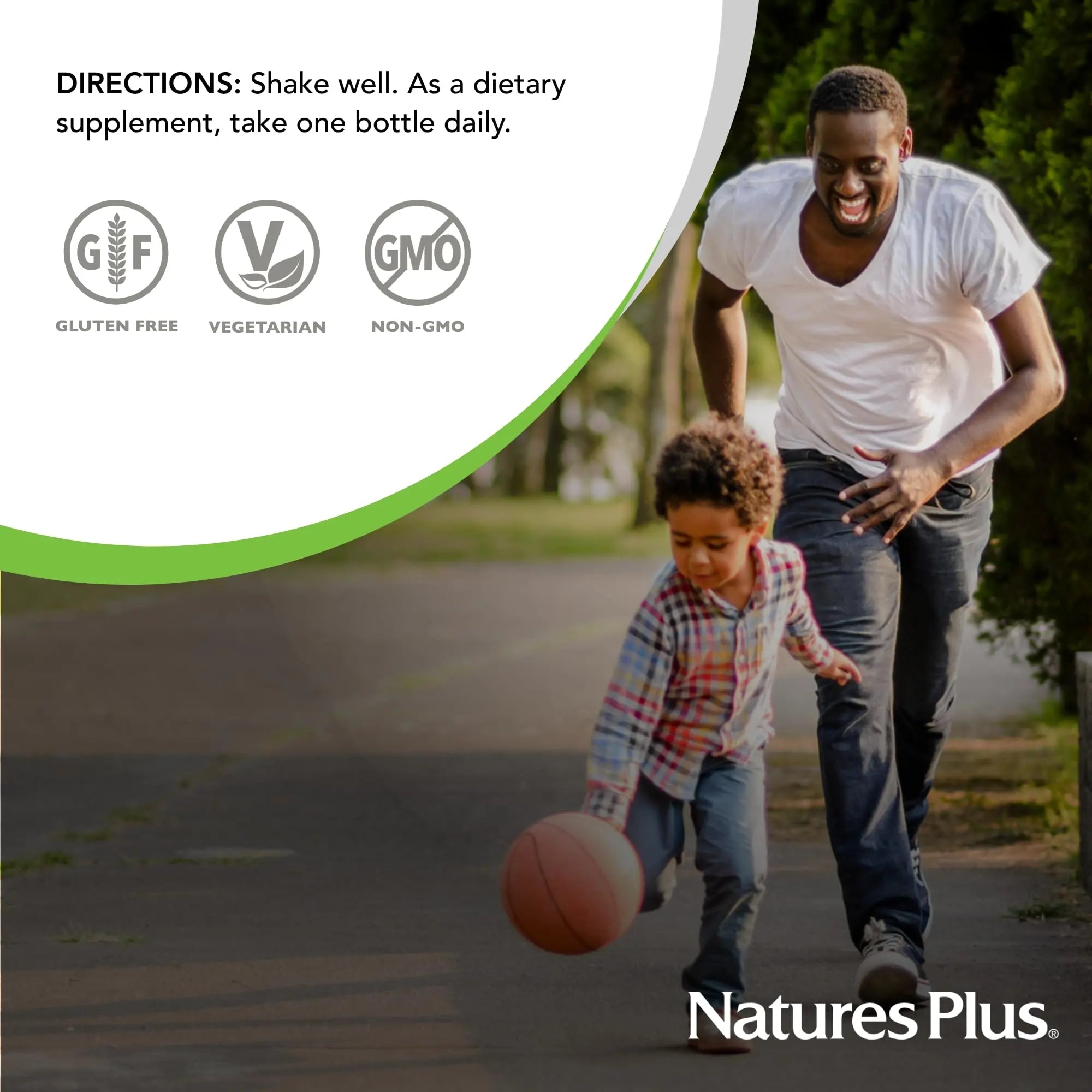 NaturesPlus Source of Life Gold Liquid Multi Shot - 1 fl oz, Case of 12 - Tropical Fruit Flavor - Provides Nutrients from 100+ Fruits and Vegetables - 12 Servings NaturesPlusAu supplements