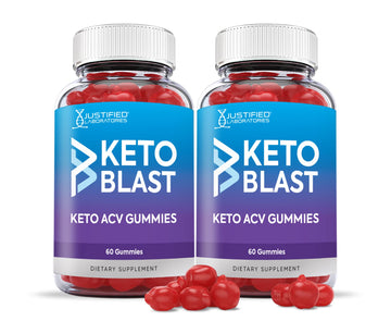 Justified Laboratories (2 Pack) Keto Blast Gummies 1000MG ACV with Pomegranate Juice Justified LaboratoriesAu supplements