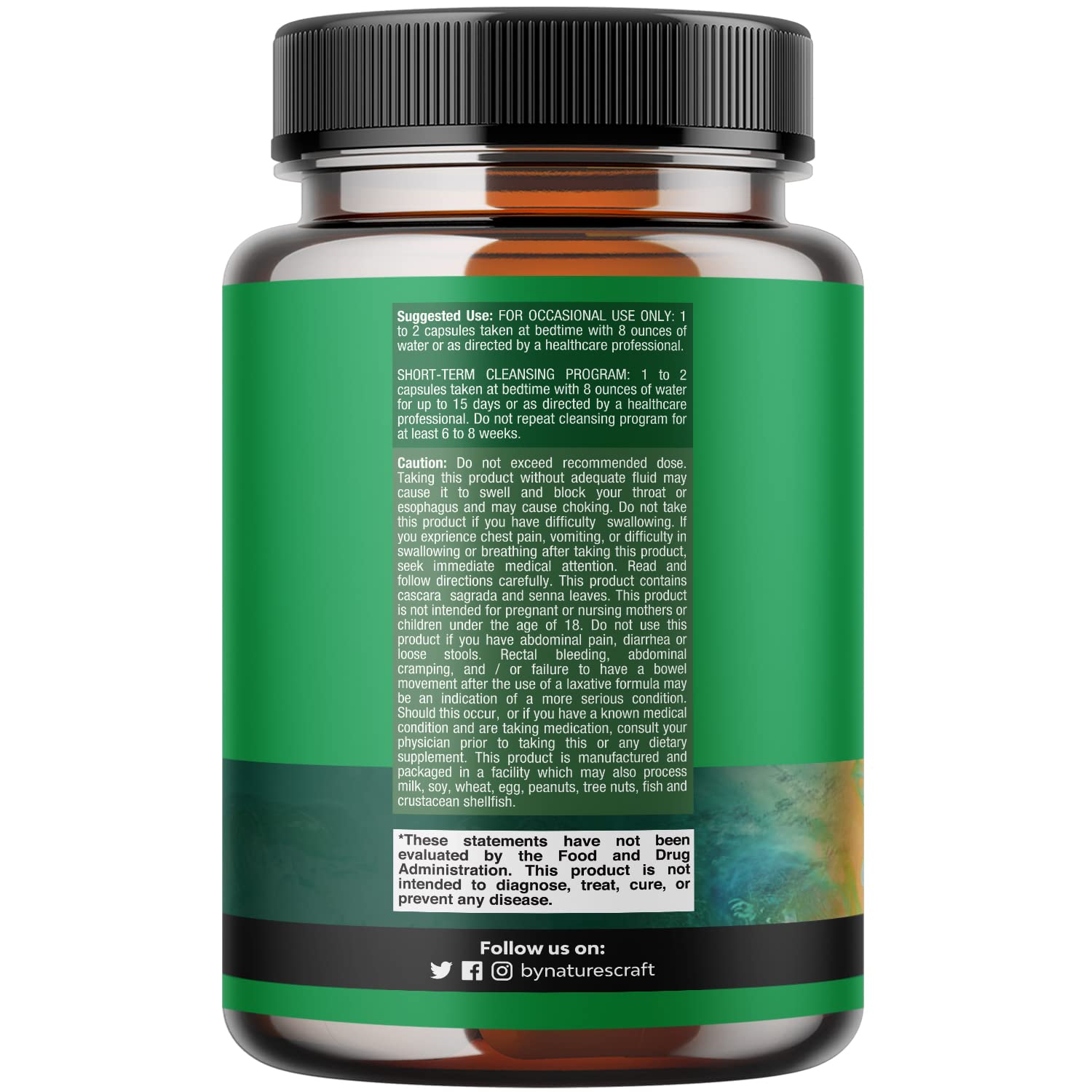 Herbal Laxative Capsules with Probiotics – Natural Laxative Pills to Cleanse Colon and Support Natures CraftAu supplements