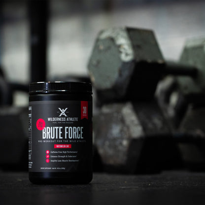 Wilderness Athlete - Brute Force (Caffeine Free Preworkout) | Stim Free Pre Workout Energy Wilderness AthleteUS supplements