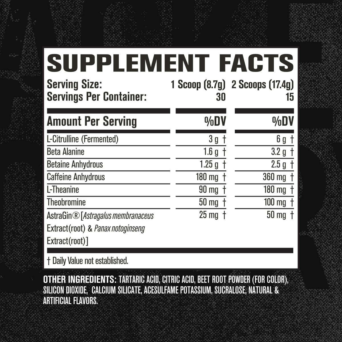NITROSURGE Pre Workout Supplement - Endless Energy, Instant Strength Gains Jacked FactoryUS supplements