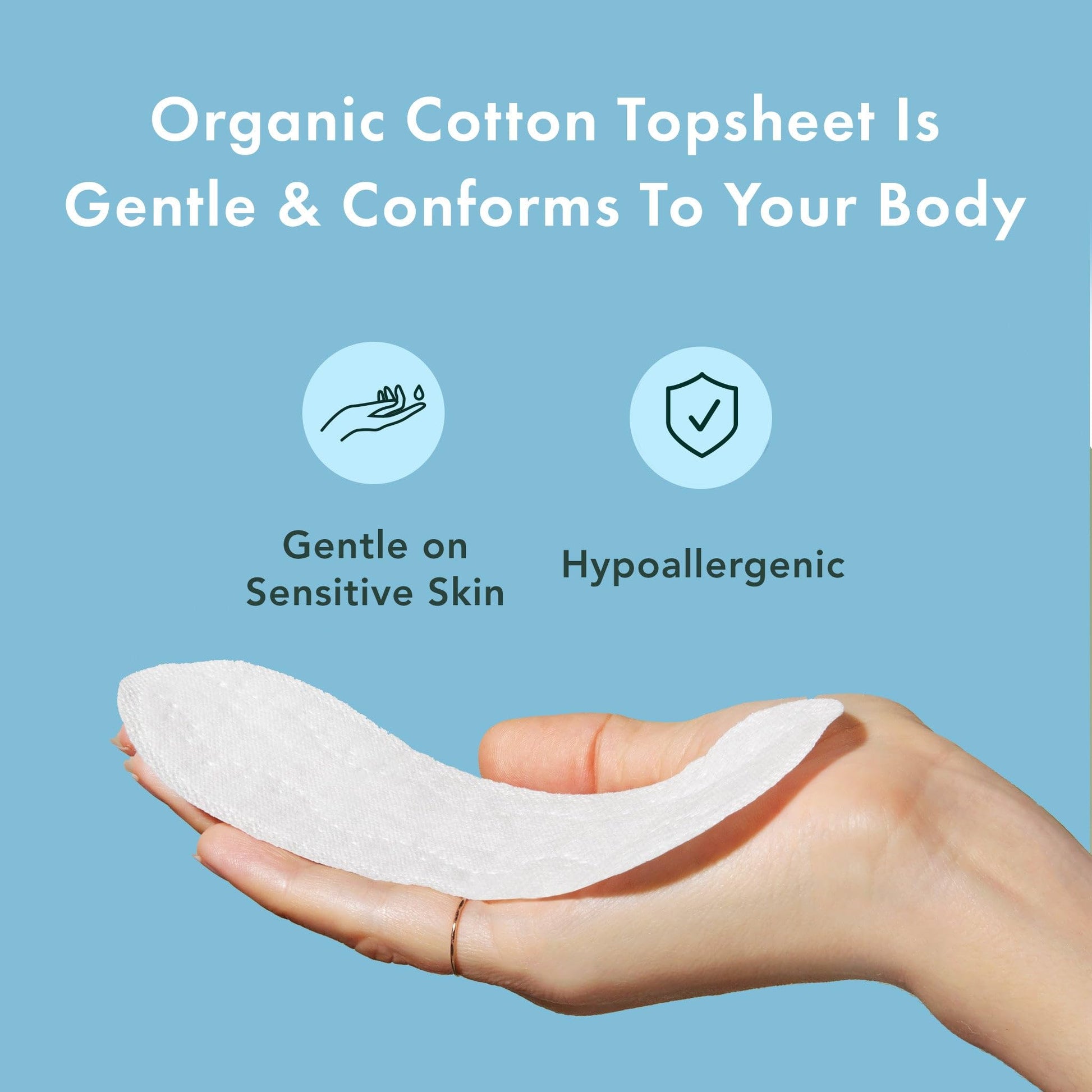 Rael Panty Liners for Women, Organic Cotton Cover - Thin Pantiliners, Light Absorbency, Unscented RaelAu supplements