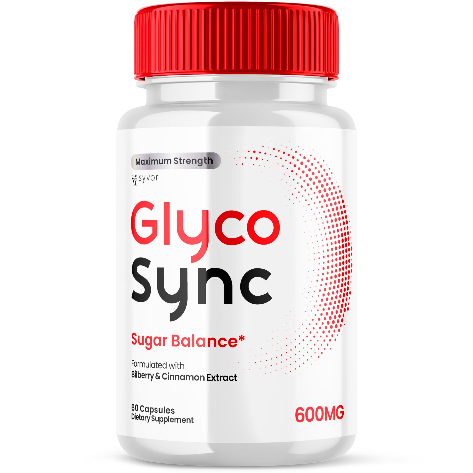 Glyco Sync Capsules, Official Glyco Sync Balance Pills with All Natural Ingredients, Advanced Formula GlycoSync Joint Support for Health and Wellness Extra Strength for Men and Women (60 Capsules) SyvorAu supplements