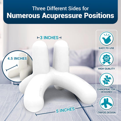 Dr. Berg’s Self-Massage Tool, Best for Back Pain Relief, Handheld Neck and Lower Back Dr. Berg NutritionalsUS supplements