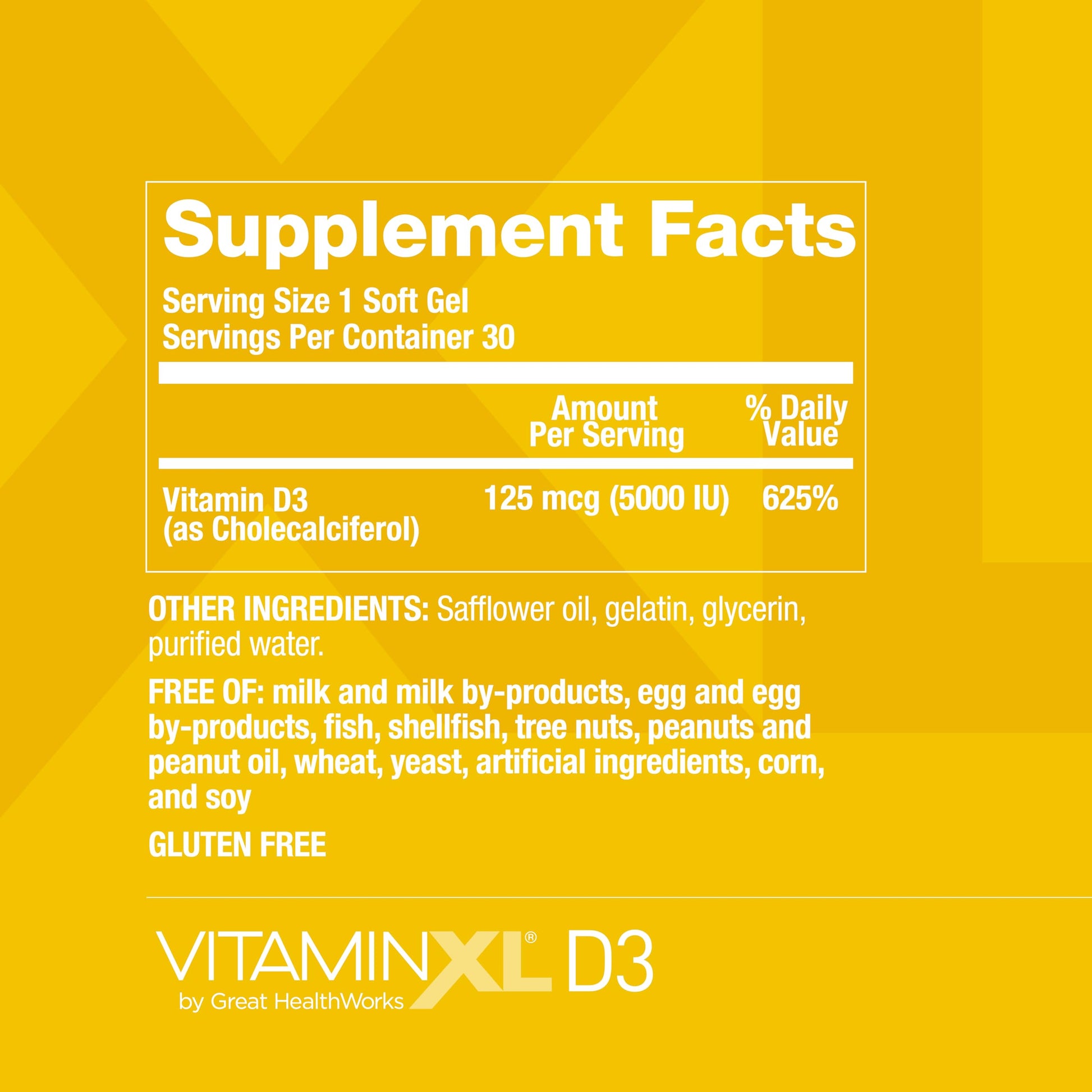 OmegaXL Joint Support Supplement - 60 Softgels & VitaminXL D3 High Potency Daily Vitamin D 5000 IU 125mcg Immune Support Supplement (30 Softgels) - 2 Pack OmegaXLAu supplements