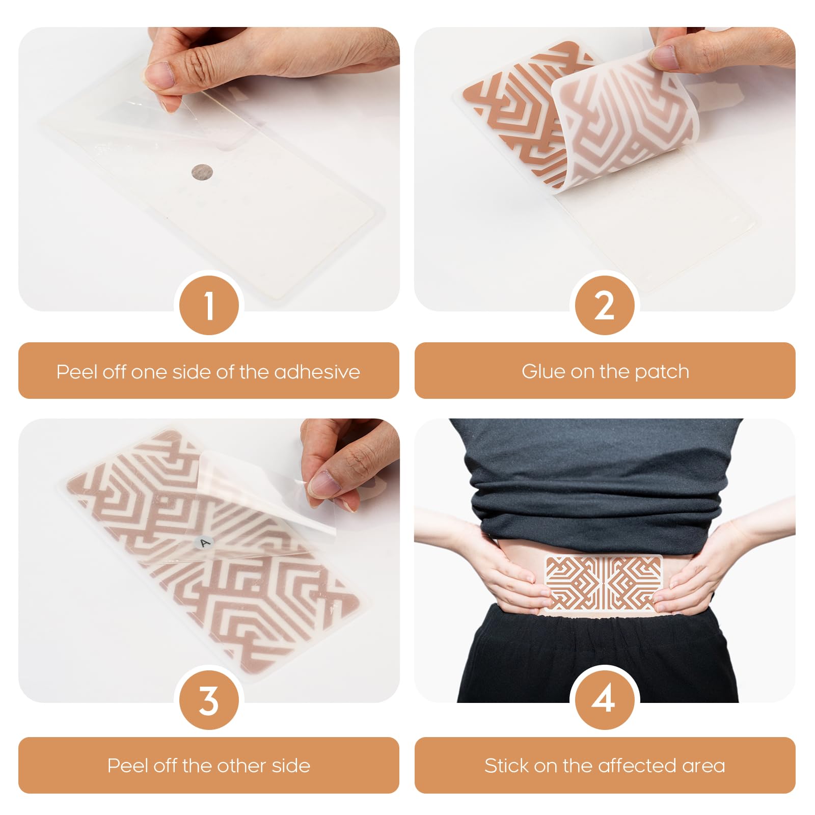 XAYIUIYAX Menthol Pain Patches, Cooling Pain Relief for Sore Muscle Relief - Includes 3 Adhesives, 1 Patch & 1 Carry Case - Relief Back, Shoulder & More - 3.03" × 6.30" - 0327 XAYIUIYAXAu supplements