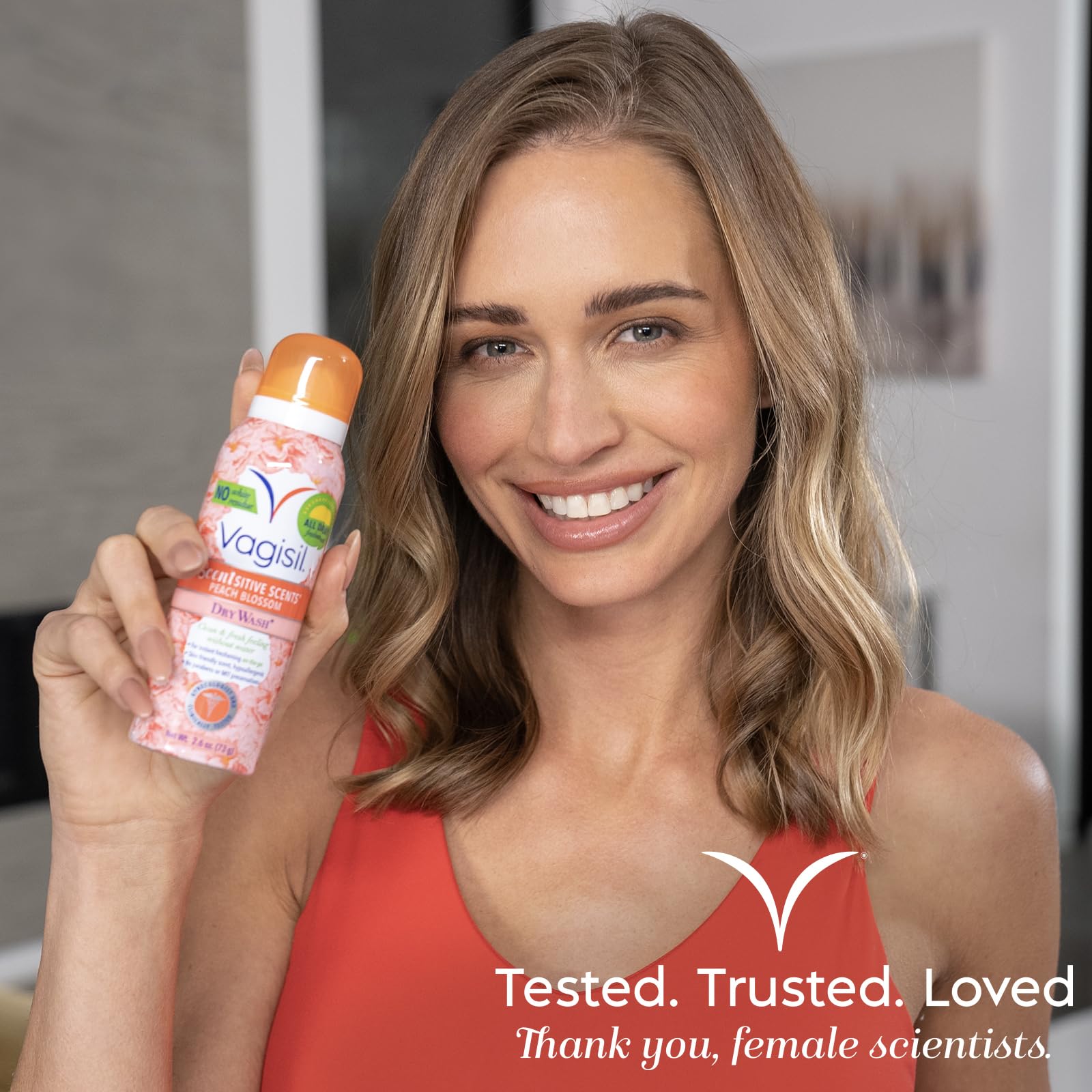 Vagisil Scentsitive Scents Feminine Dry Wash Deodorant Spray for Women, Gynecologist Tested VagisilAu supplements