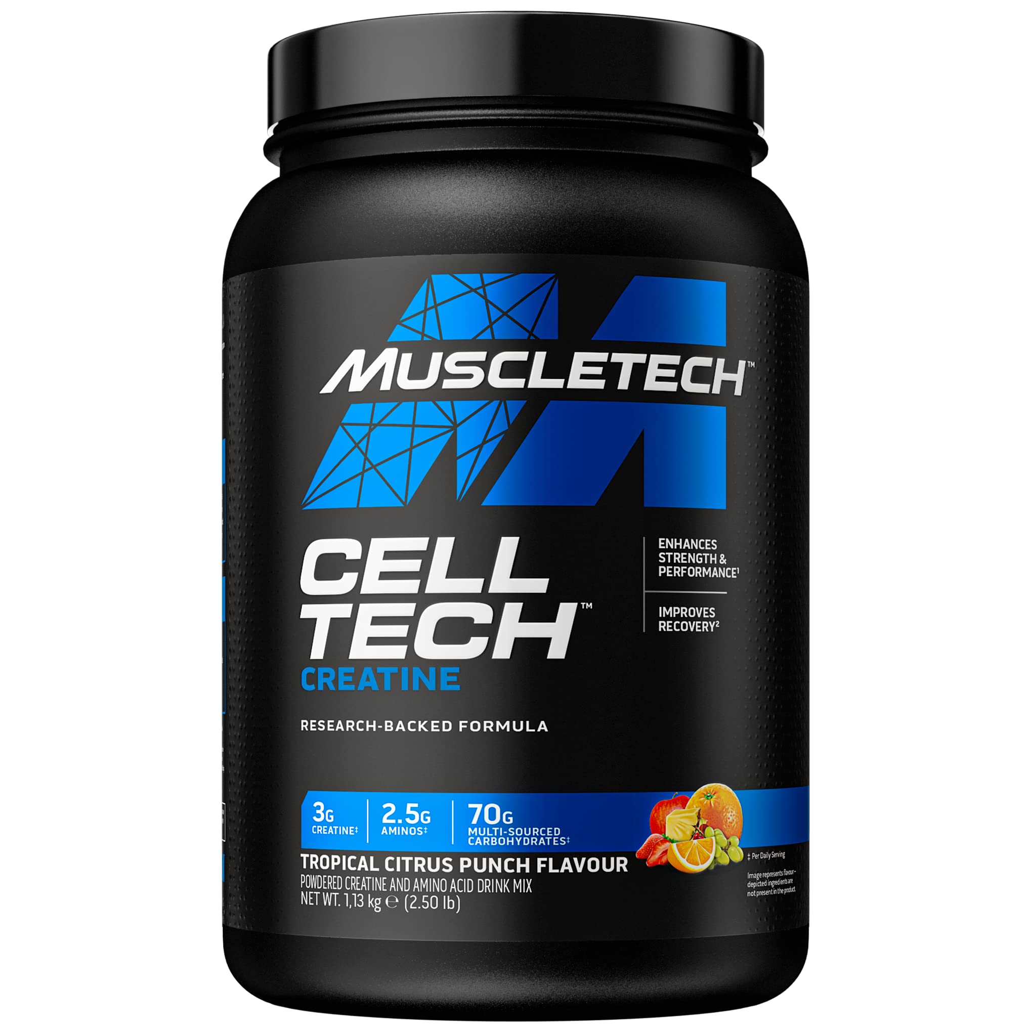 MuscleTech CellTech Creatine Monohydrate Powder, Post Workout Recovery Drink MuscletechUS supplements