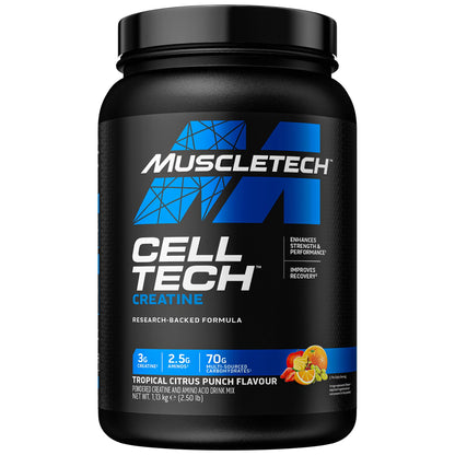 MuscleTech CellTech Creatine Monohydrate Powder, Post Workout Recovery Drink MuscletechUS supplements