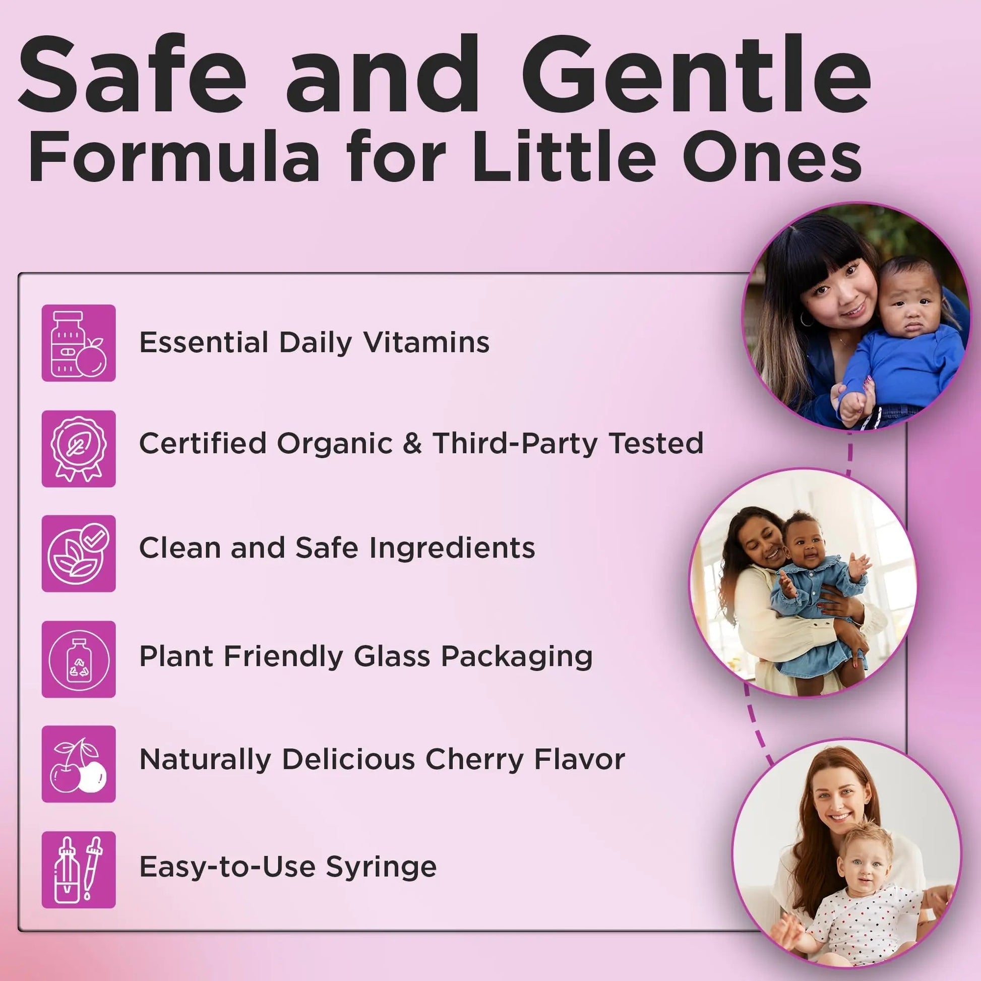 Wellements Organic Baby Multivitamin Drops (1 Fl Oz) - Cherry Flavor Liquid Multivitamins for Infants & Toddlers (2 Months+) WellementsAu supplements