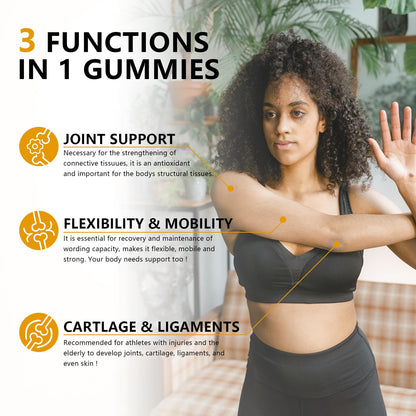 Sugar Free Glucosamine Chondroitin Gummies, Extra Strength 1500mg Glucosamine UPNEUTRIUS supplements