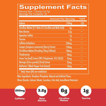 REDCON1 Total War Preworkout (Strawberry Mango) & Big Noise Non-Stim Preworkout REDCON1US supplements