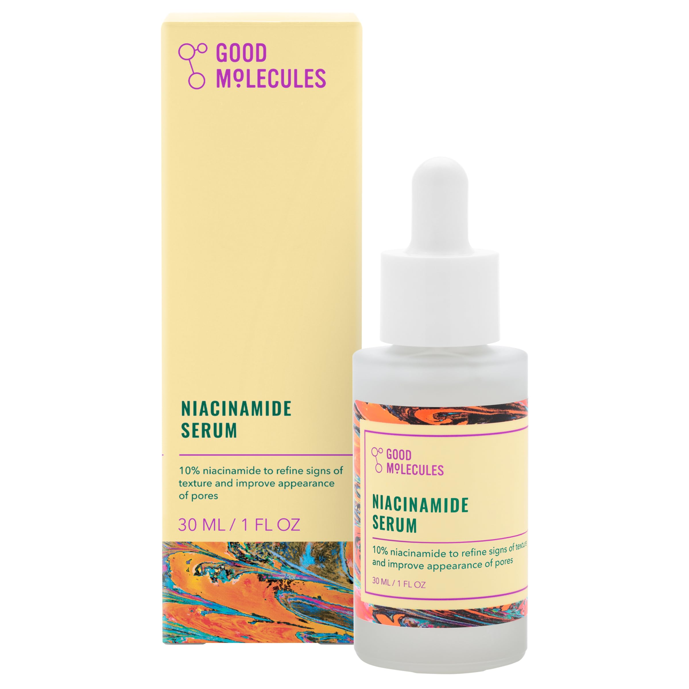 Good Molecules Niacinamide Serum - 10% Niacinamide Balancing B3 Facial Good MoleculesUS supplements