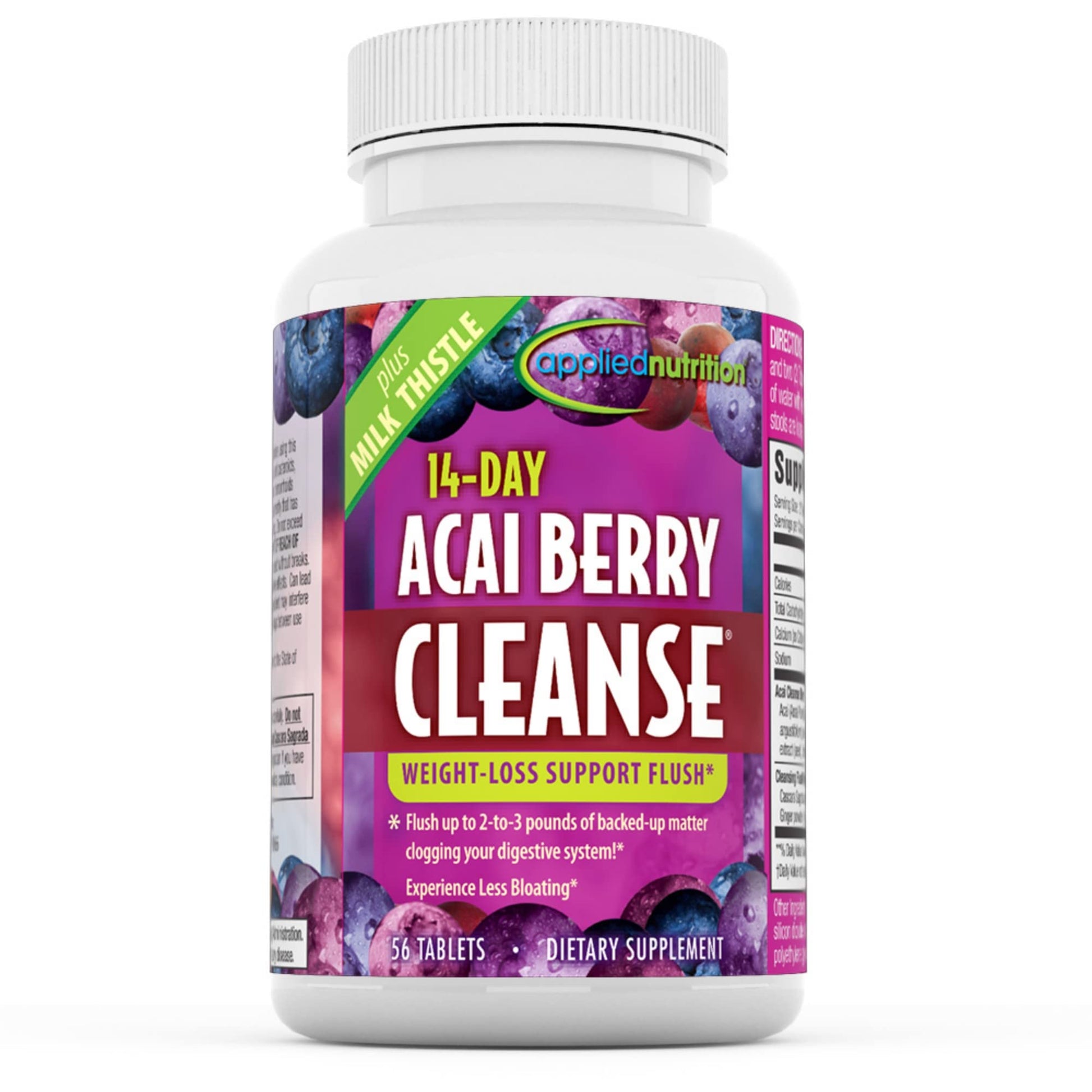 Applied Nutrition ACAI Berry Cleanse TABS Size: 56 Irwin NaturalsUS supplements