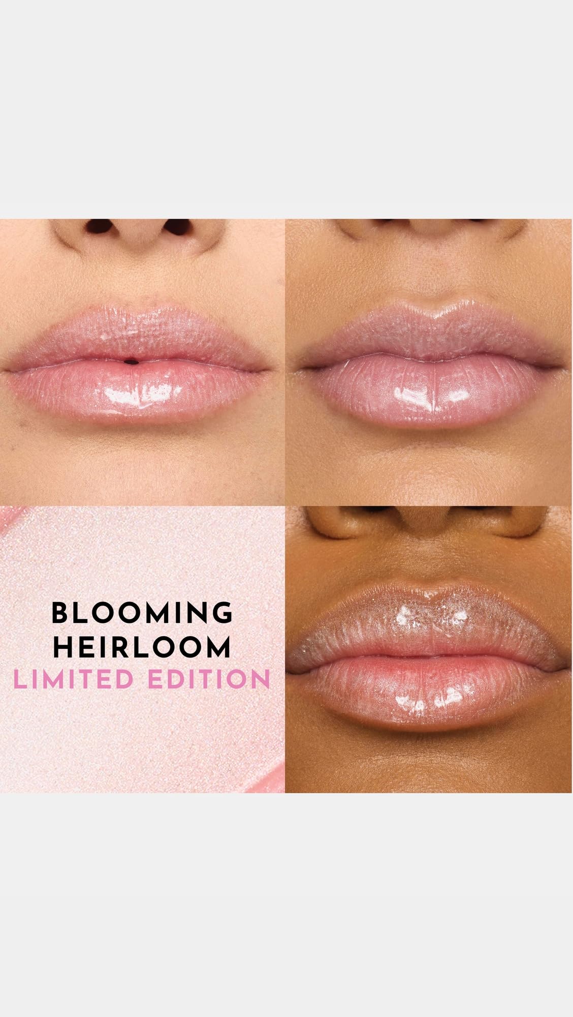 Lawless Women's x LoveShackFancy Forget The Filler Lip Plumping Gloss, Blooming Heirloom, Pink, 0.11 Ounce LawlessAu supplements
