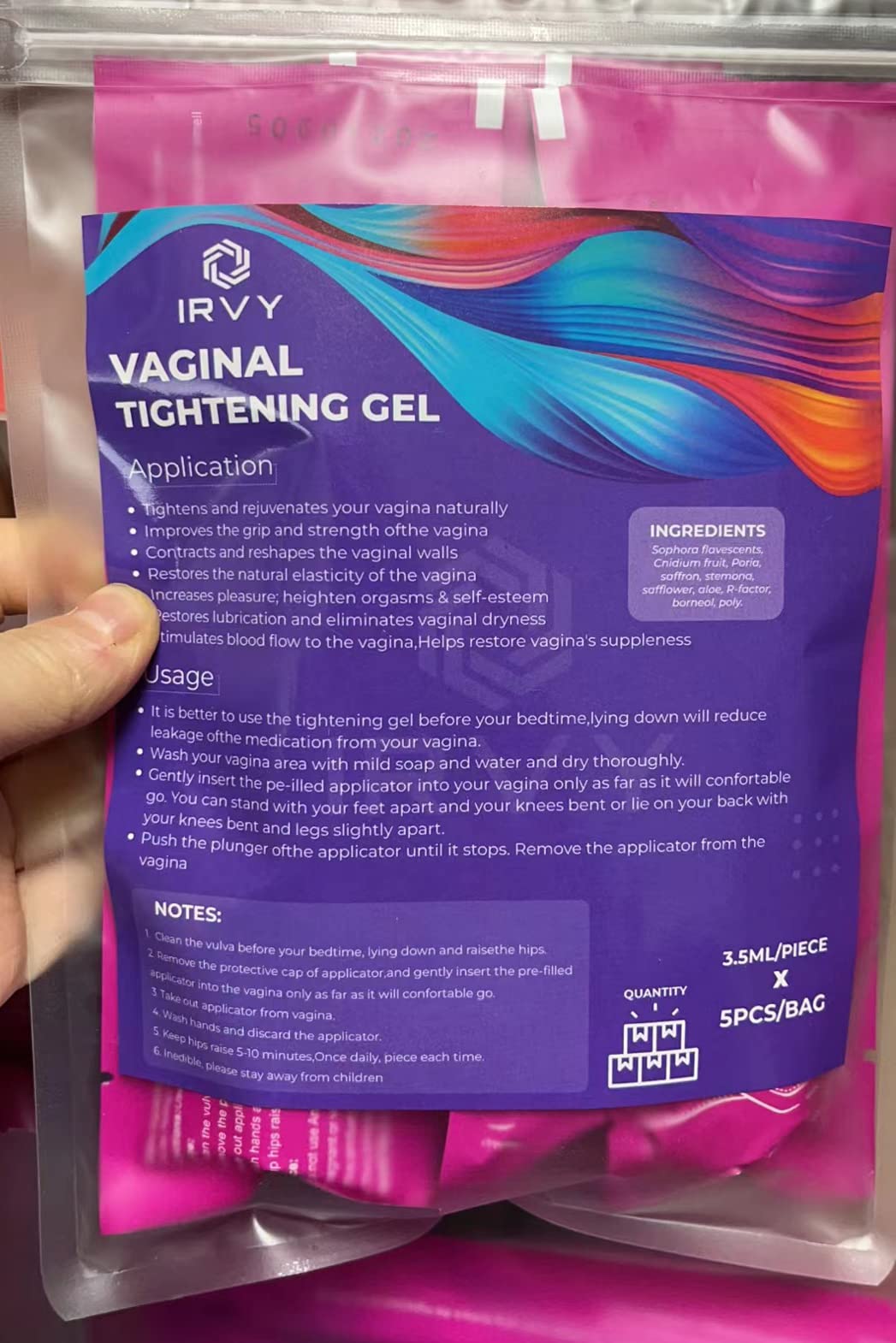 Irvy - Premium Vaginial Tightening Cream for Vag Instantly - Feminine Care for Vaginal Tightening Gel Products IrvyAu supplements