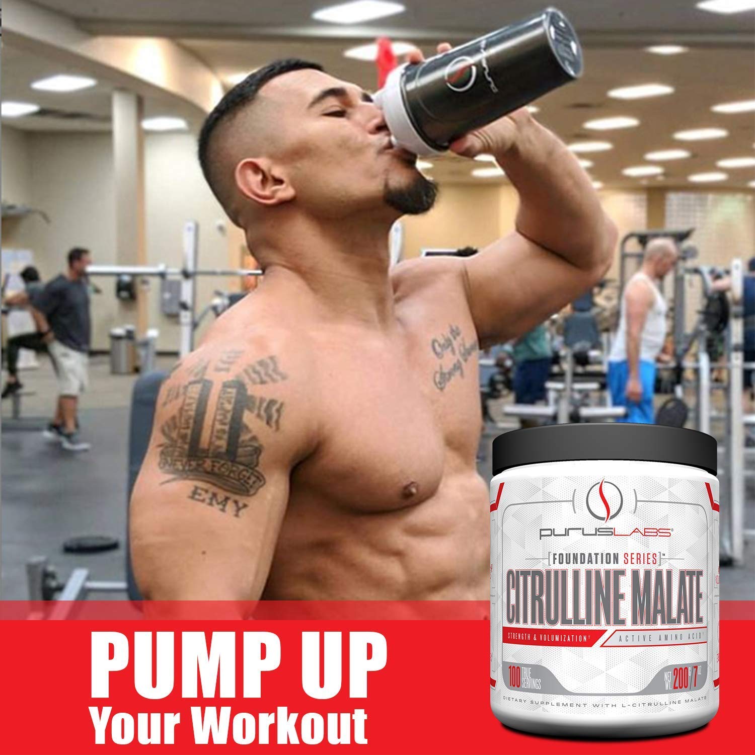 Purus Labs Foundation Series Citrulline Malate Powder | Active Amino Acid L-Citrulline Purus LabsAu supplements