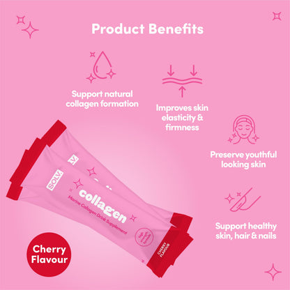 Solv Liquid 8000mg Marine Collagen Peptide Beauty Supplement Gel 14x15ml Sachets High Strength Great Tasting VIT C Biotin SOLVUS supplements