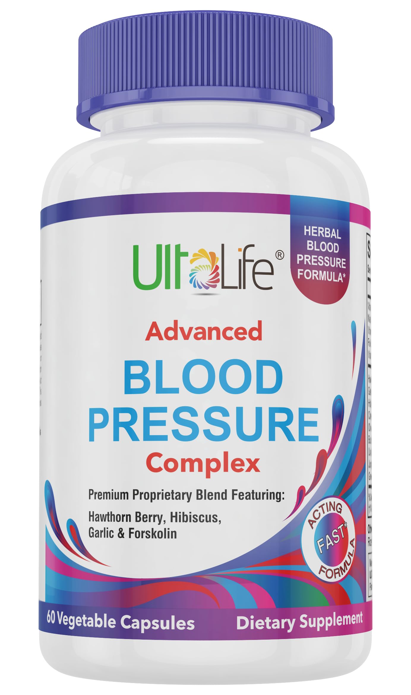 ULTALIFE Blood Pressure Supplements - Advanced Blood Pressure Supplement Complex ULTALIFEAu supplements