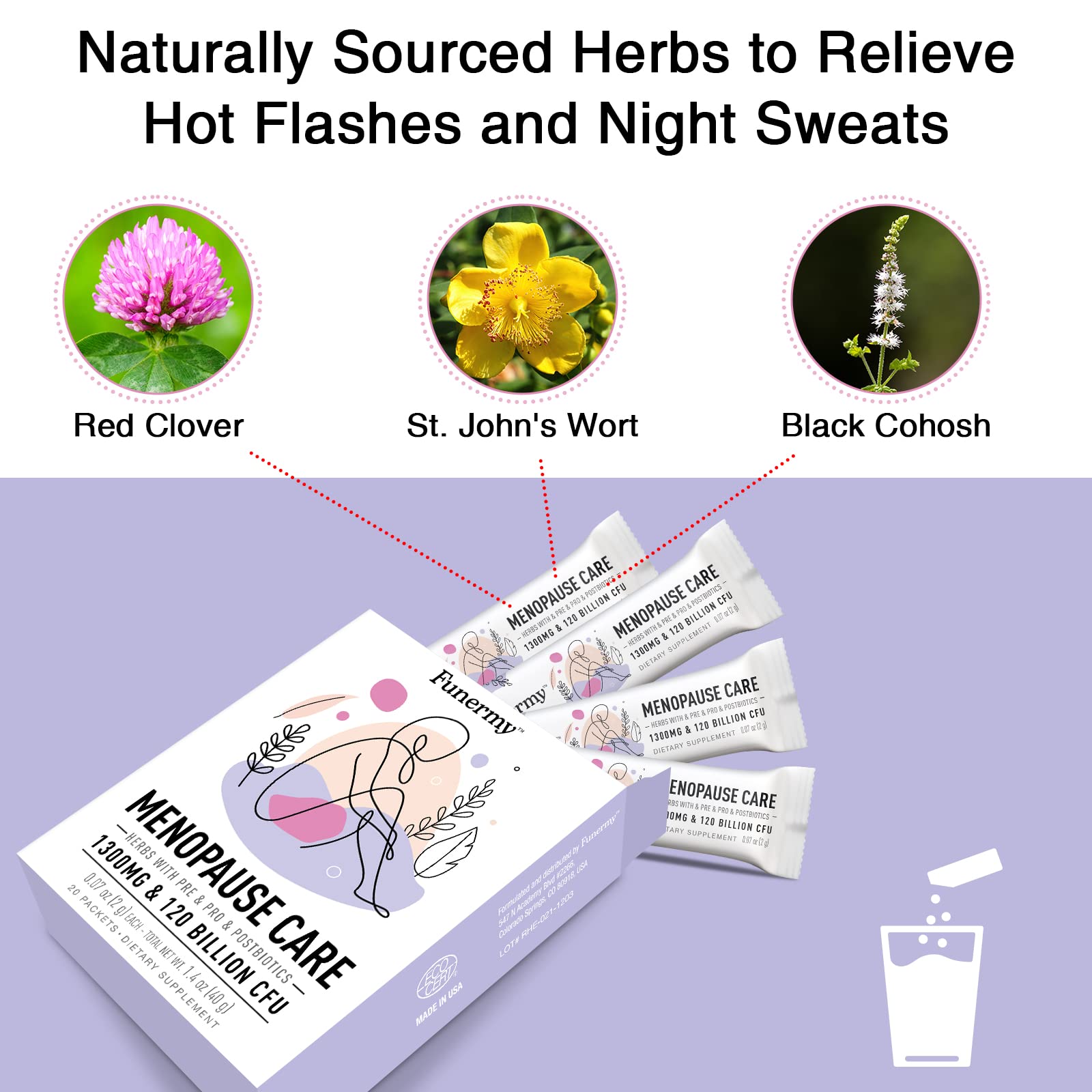 Funermy Increase Breast Milk Supply Supplement and Black Cohosh Supplement Menopause FunermyAu supplements