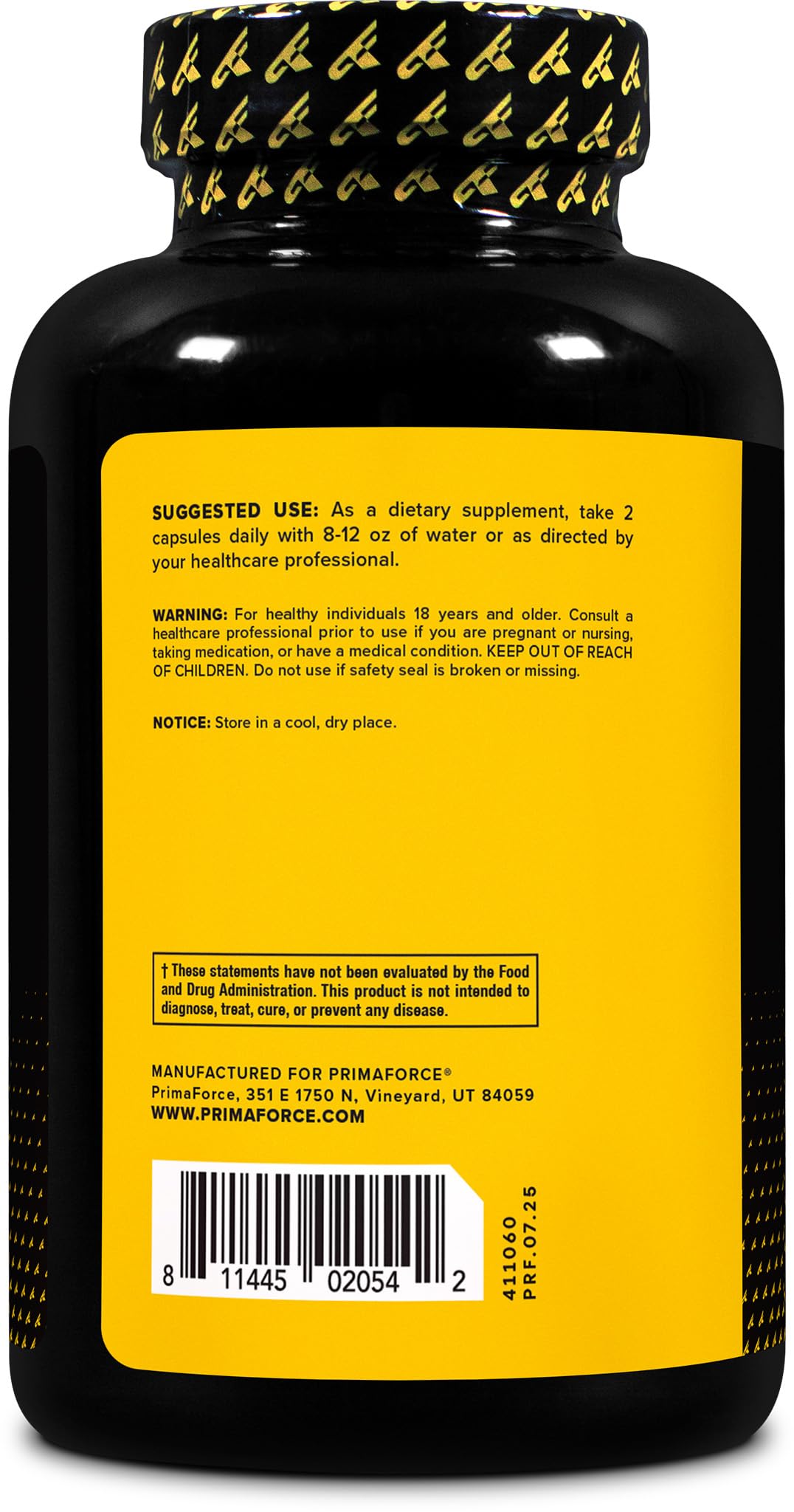 Primaforce EAA Capsules 1200mg, 180 Capsules, 90 Servings - Essential Amino Acids - Non-GMO, Gluten Free & Vegitarian Friendly PrimaforceAu supplements