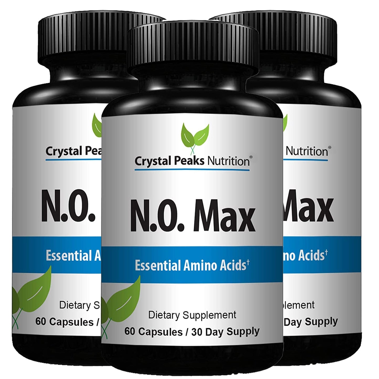 CRYSTAL PEAKS NUTRITION N.O. Max Nitric Oxide Supplement - L Arginine, Citrulline CRYSTAL PEAKS NUTRITIONUS supplements