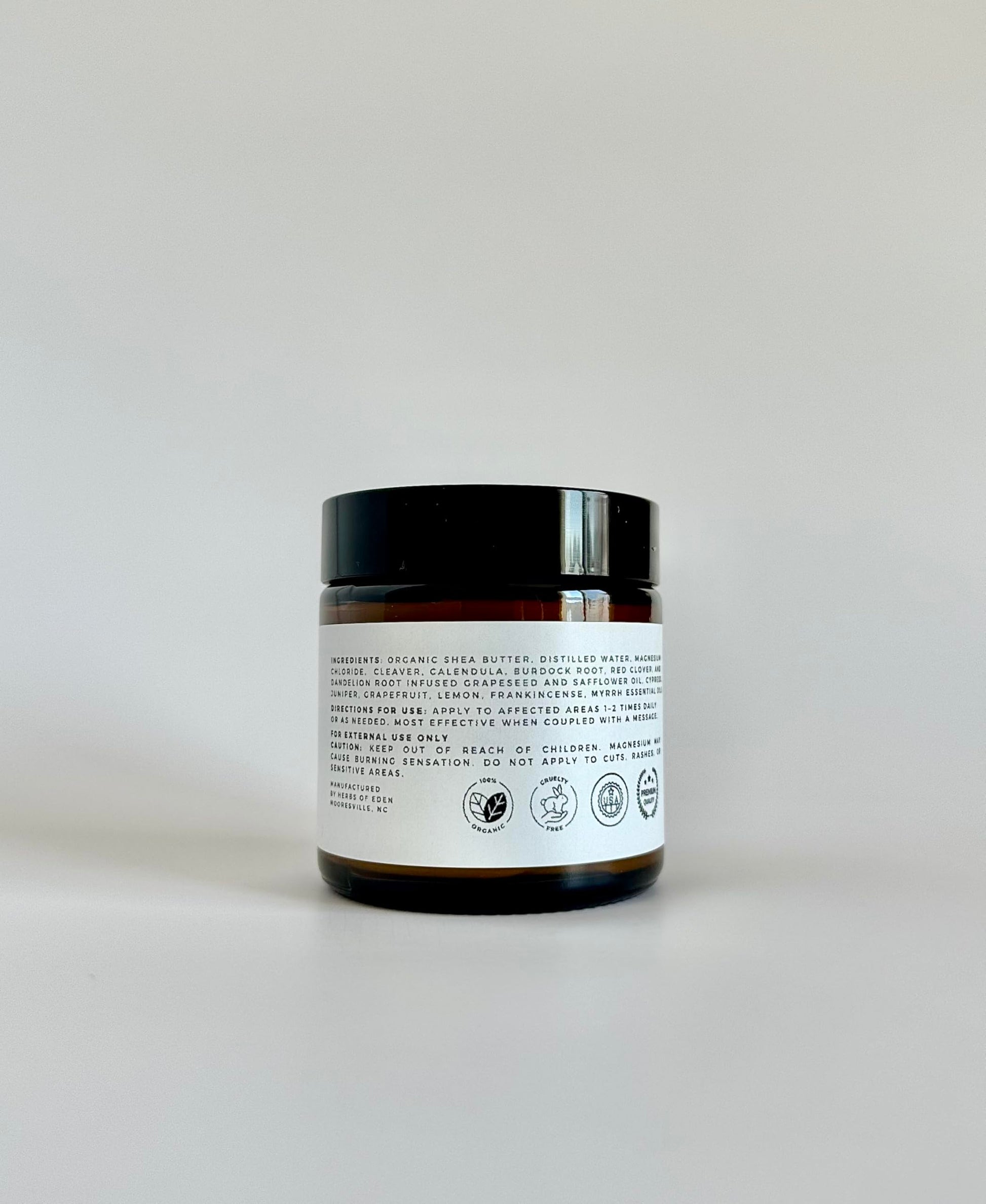 Organic Lymphatic Massage Cream with Magnesium – Natural Topical Cream | Stimulate Lymph Fluid | Family Owned, Made in USA Herbs of EdenAu supplements