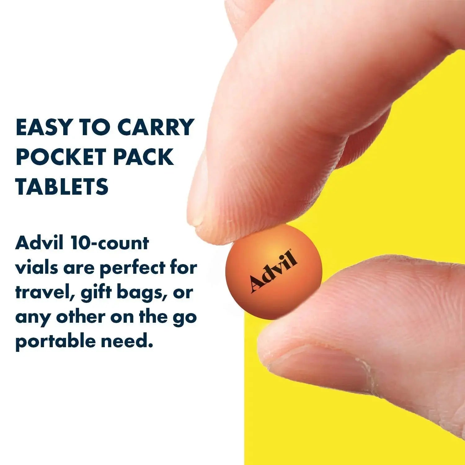 Advil 200 mg Tablets Pocket Pack 10 ea (Pack of 6) AdvilAu supplements