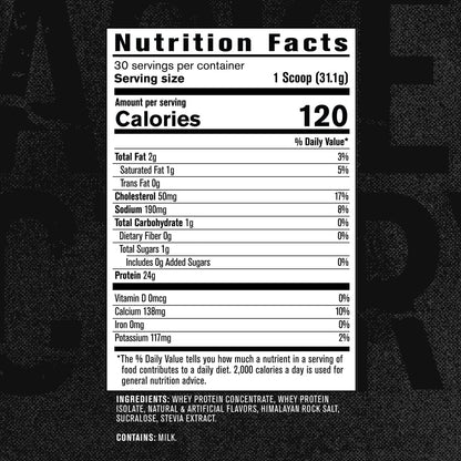 Jacked Factory Authentic Whey Muscle Building Whey Protein Powder - Low Carb Jacked FactoryUS supplements