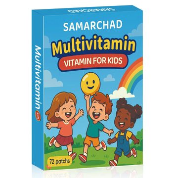 SAMARCHAD Kids Multivitamin Patches Daily Vitamin Patch for Children Natural, Sugar-Free No Swallowing Immune & Growth Support SAMARCHADAu supplements