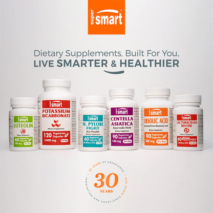 Supersmart - Bacillus Coagulans Probiotic 4 Billion CFU per Day (High Absorption) SupersmartUS supplements