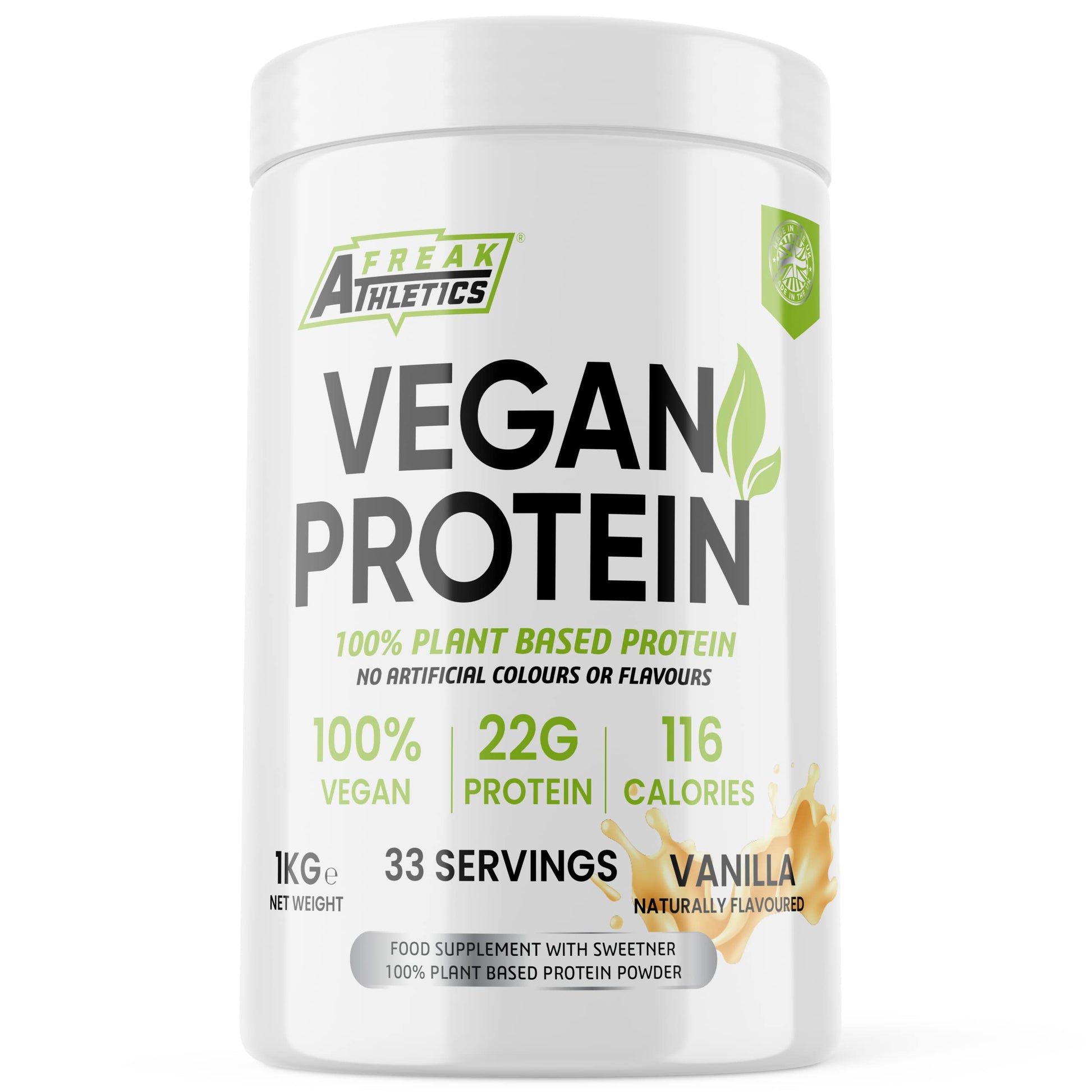 Vegan Protein Powders - Plant Based Vegan Protein Powder 1kg Soy Free Protein Powder Freak AthleticsAu supplements