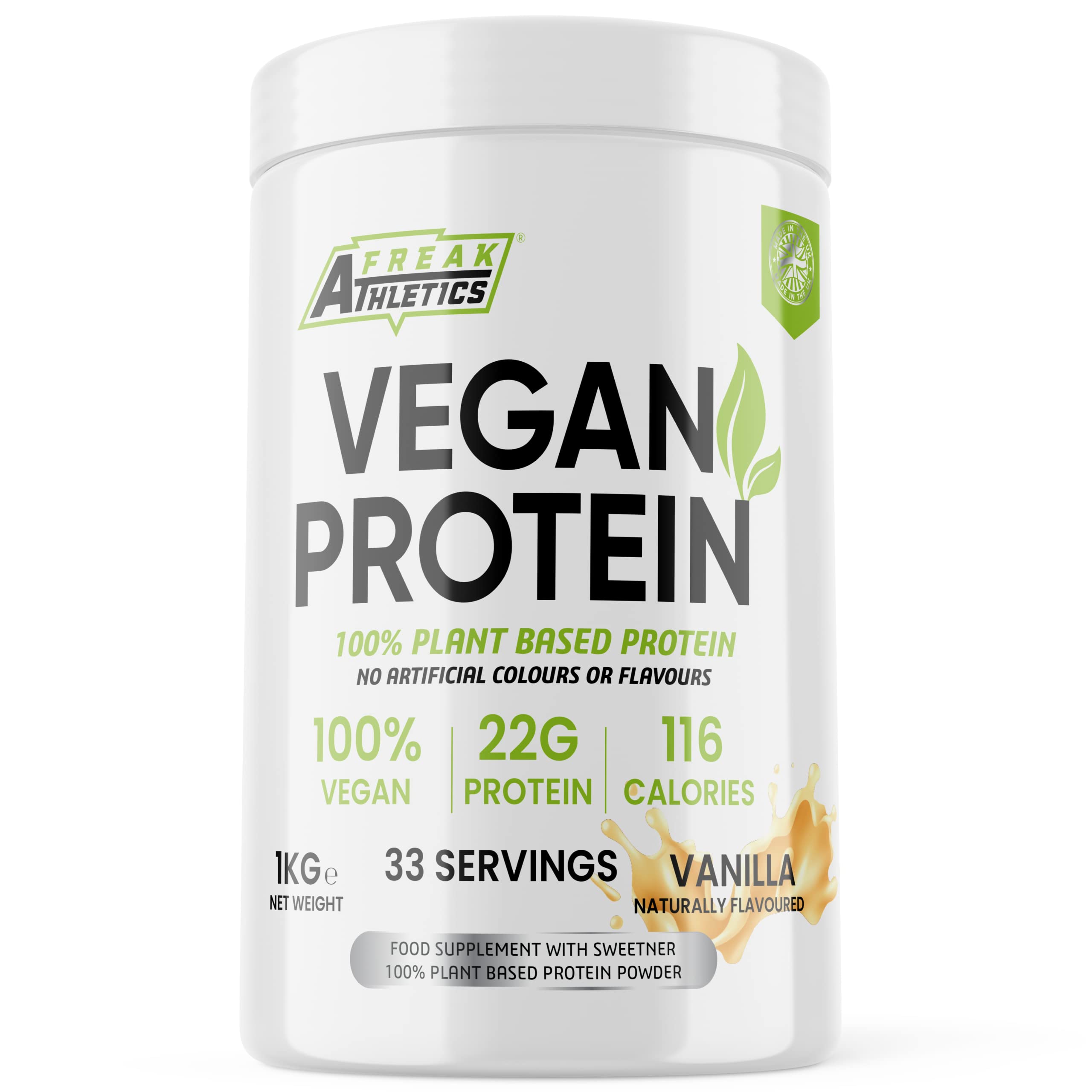 Vegan Protein Powders - Plant Based Vegan Protein Powder 1kg Soy Free Protein Powder Freak AthleticsAu supplements