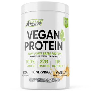 Vegan Protein Powders - Plant Based Vegan Protein Powder 1kg Soy Free Protein Powder Freak AthleticsAu supplements
