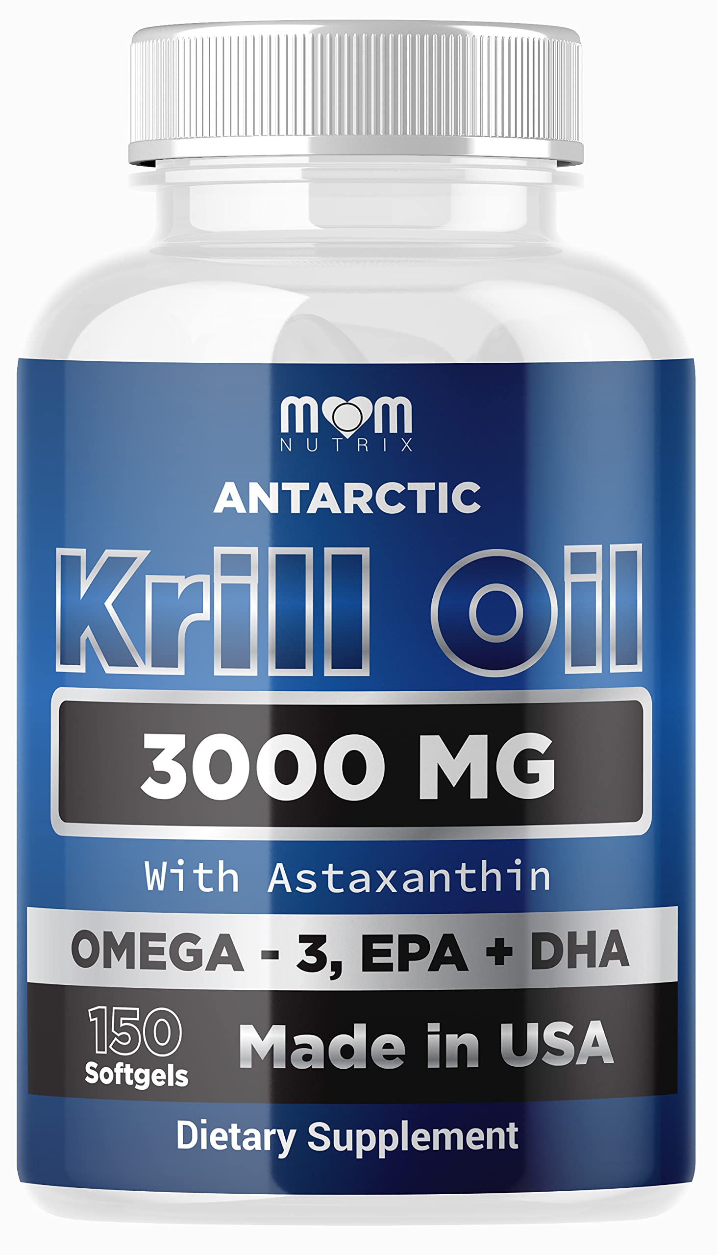 Dr. JOEL'S MOM NUTRIX Antarctic Krill Oil Supplement - 3000 mg Per Serving - 150 Softgel Dr. JOEL'SUS supplements