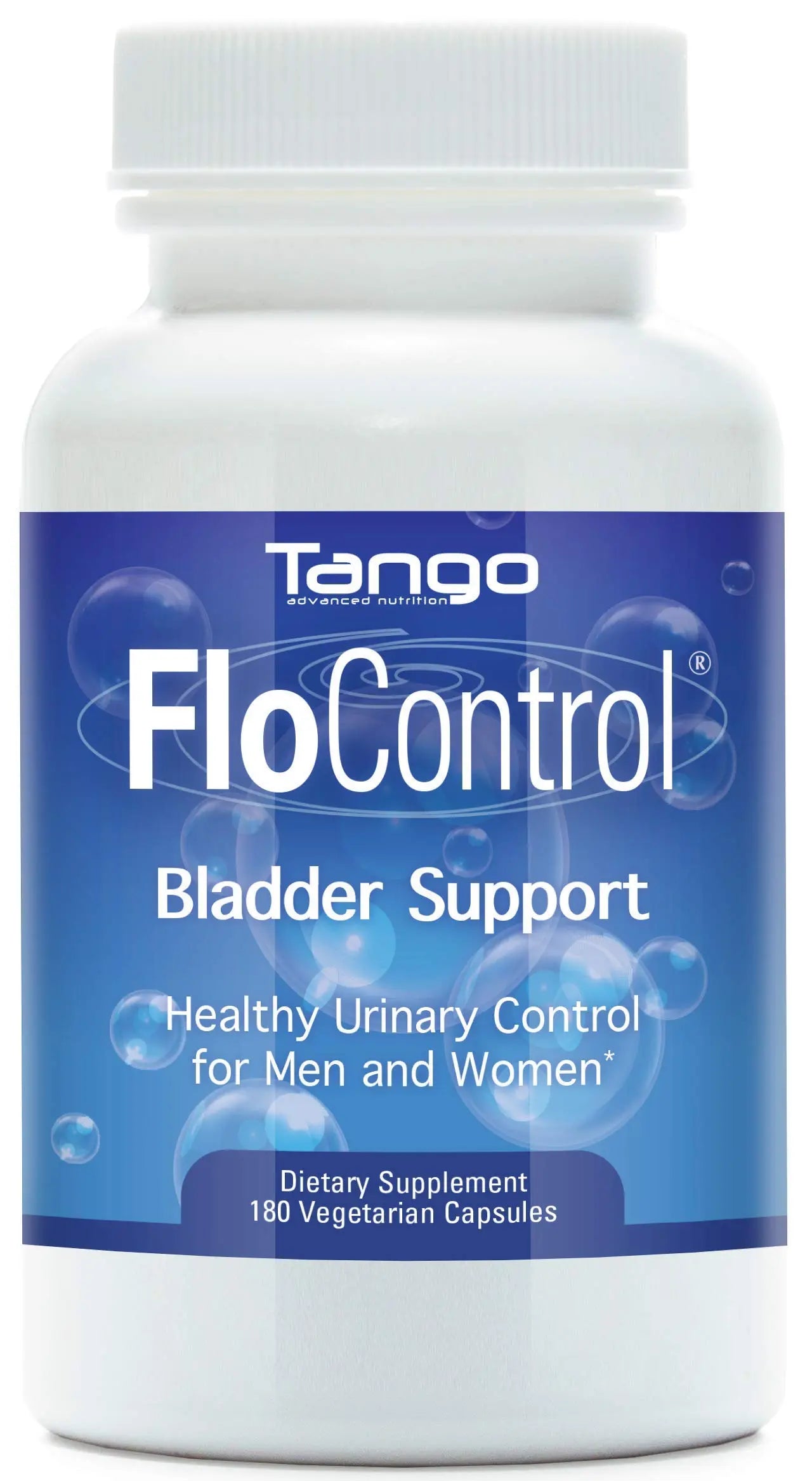 Tango FloControl Natural Bladder Support Supplement Promotes Healthy Bladder Control and Comfort (180 Vegetarian Capsules) TangoAu supplements