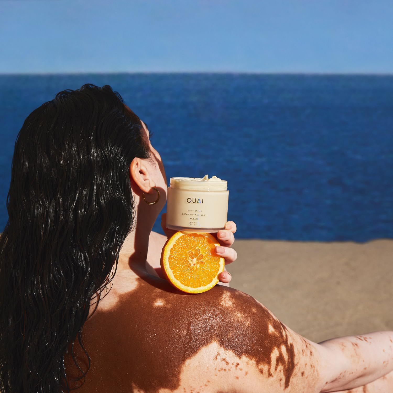 OUAI Body Cream, St. Barts - Hydrating Whipped Body Cream with Cupuaçu Butter, Coconut Oil and Squalane - Softens Skin and Delivers Healthy-Looking Glow - Sulfate-Free Skin Care (7.5 Oz) OUAIAu supplements