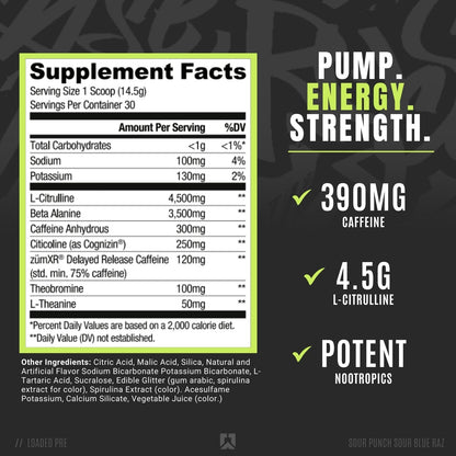 RYSE Up Supplements Loaded Pre Workout Powder Supplement for Men & Women RYSE Up SupplementsUS supplements