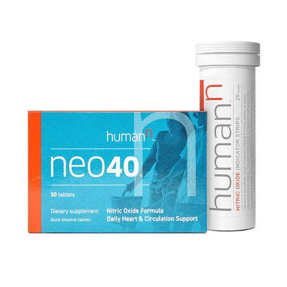 humanN Neo40 Daily & Nitric Oxide Indicator Strips humanNUS supplements