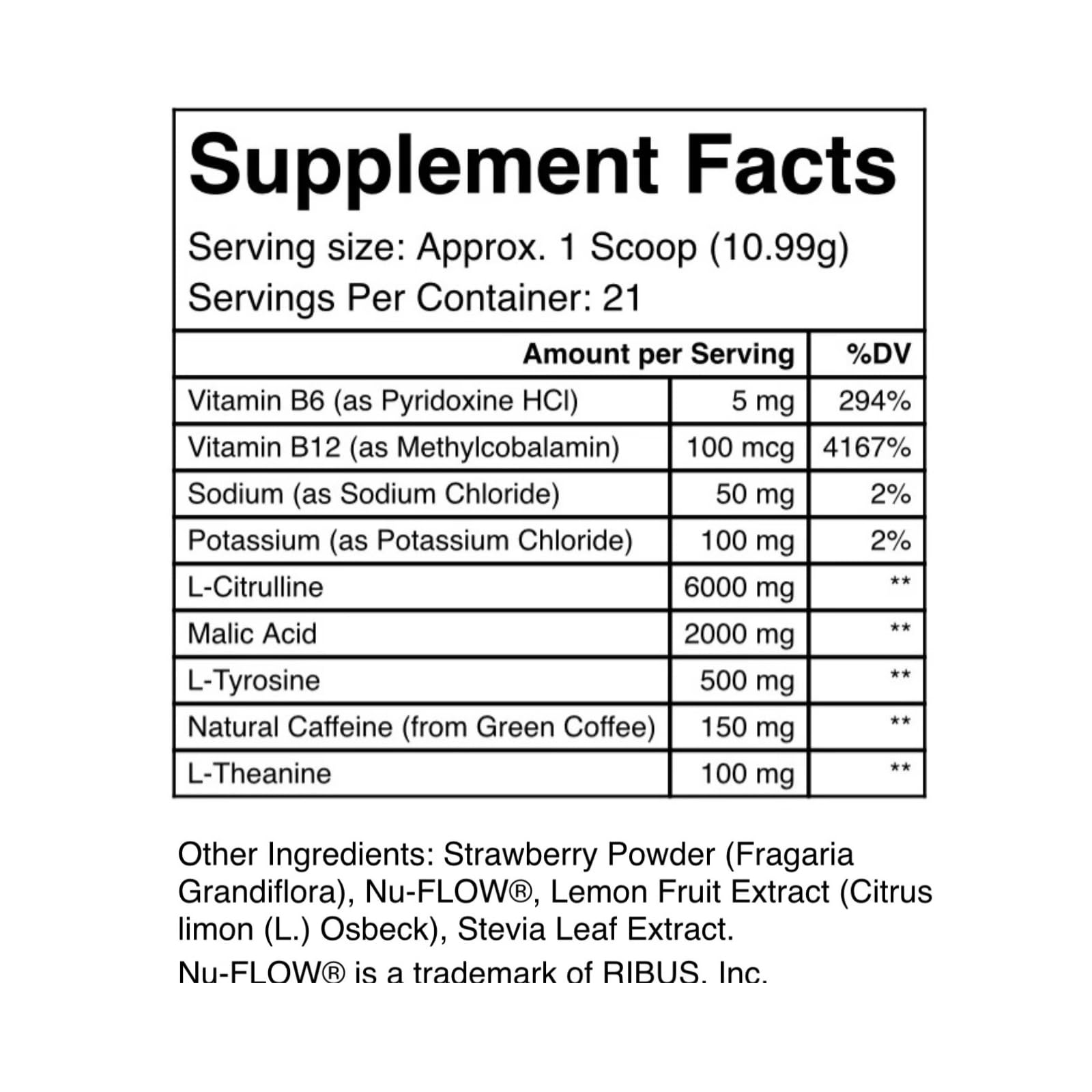 Eabha Organics Alla Luna Pre-Workout - Strawberry Lemonade - to Support Energy, Focus Eabha OrganicsAu supplements