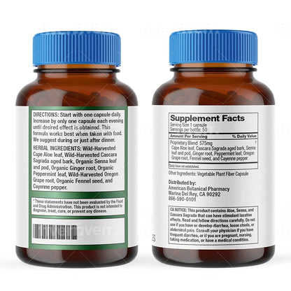 Dr. Schulze's Easy GO Bowel Mover - Formulated Gentle Laxative, Colon Toner & Stool Dr. Schulze'sUS supplements