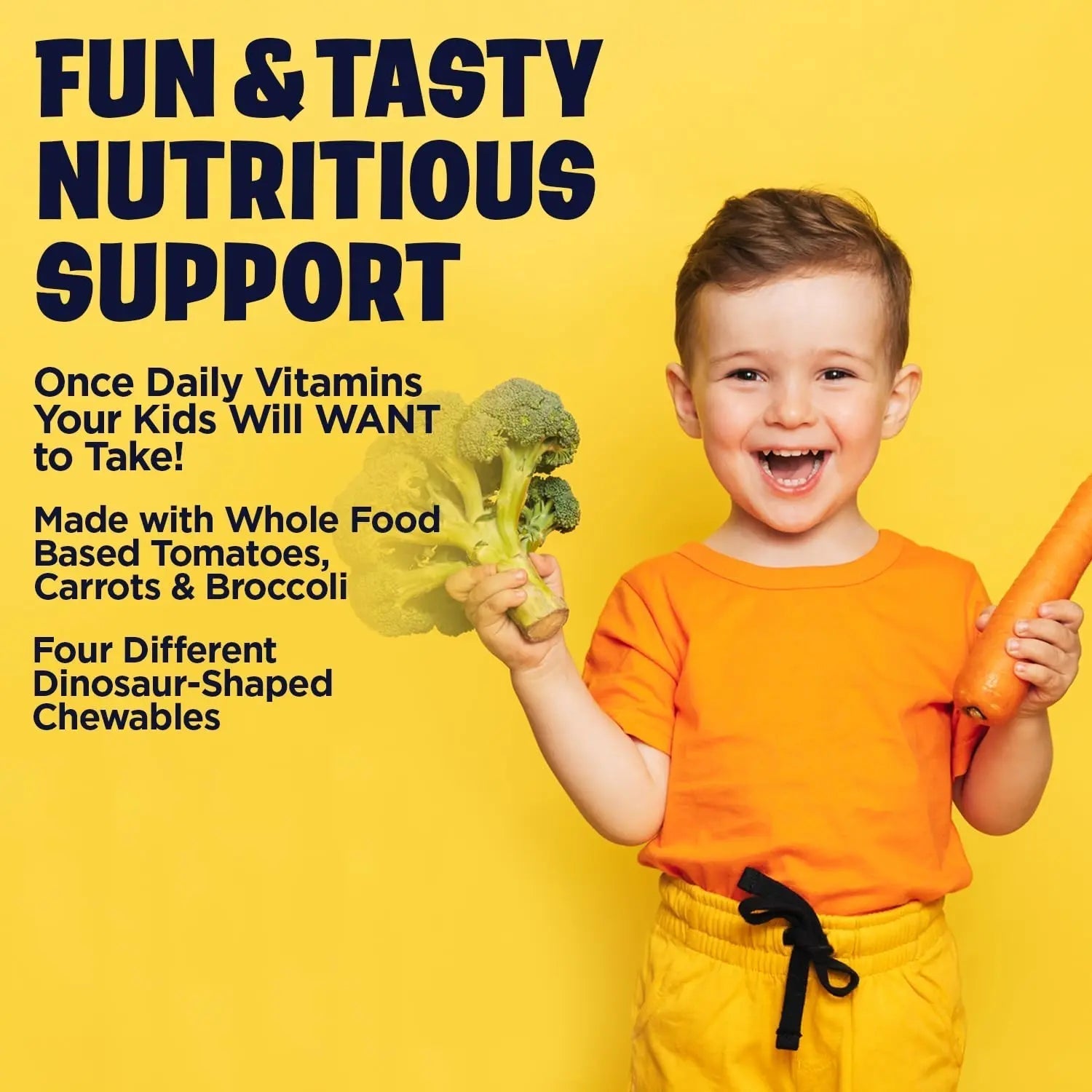 KAL MultiSaurus Kids Chewable Multivitamins, 11 Essential Vitamins and Minerals for Kids, Mixed Berry Flavor, Gluten and Preservative Free KALAu supplements