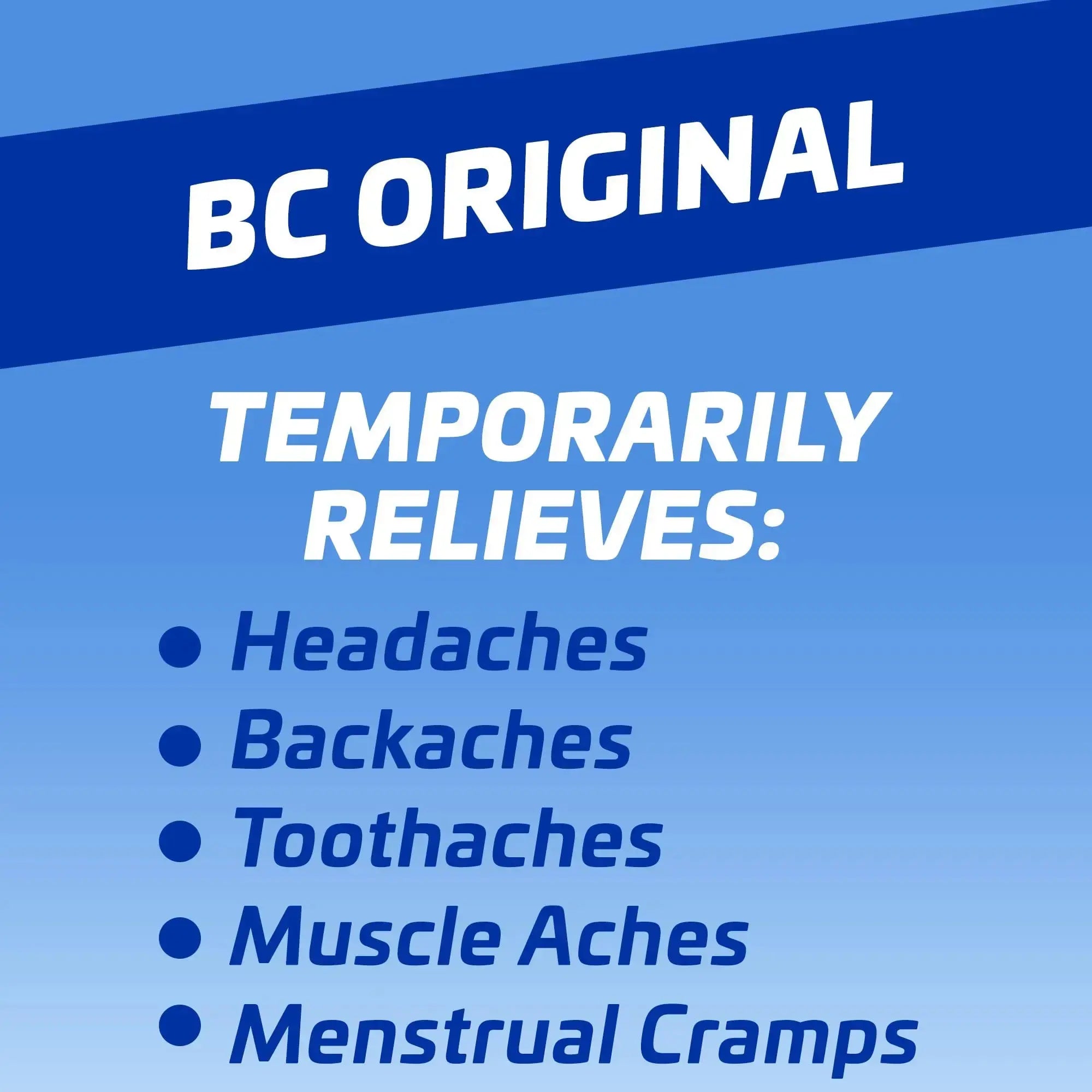 BC Powder Original Strength Pain Reliever, 24 Powder Sticks, 36 Units Display BCAu supplements
