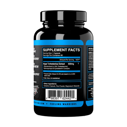 eFlow Nutrition Turkesterone (500 mg) Ajuga Turkestania Extract Complexed eFlow NutritionUS supplements