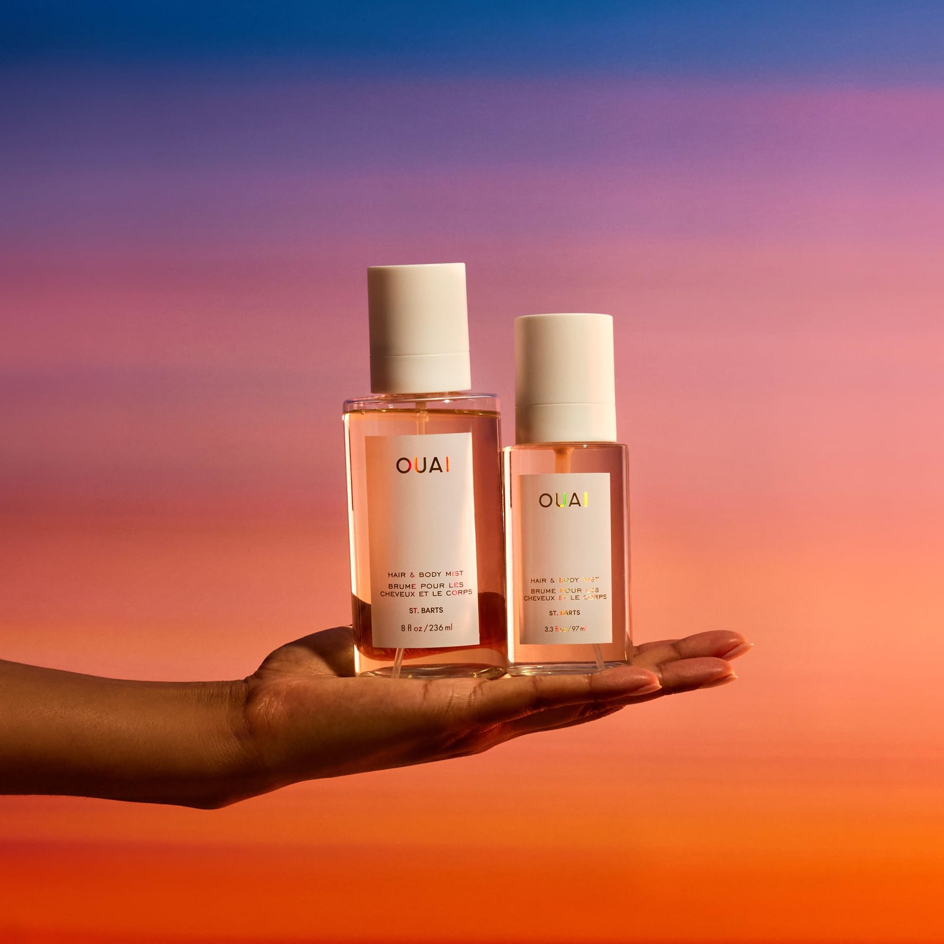 OUAI St. Barts Hair and Body Mist - Tropical-Scented Hair Perfume and Body Spray - Notes of Dragonfruit, Orange Blossom, Tuberose & Musk (8 Fl Oz) OUAIAu supplements