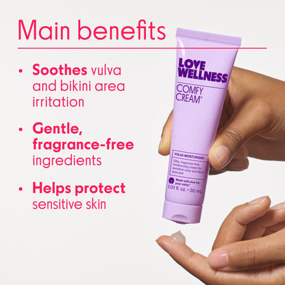 Love Wellness Comfy Cream Vulva & Vaginal Moisturizer - 1.01 oz Love WellnessUS supplements