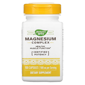 Natures Way Magnesium Complex, 100 ct Nature's WayAu supplements