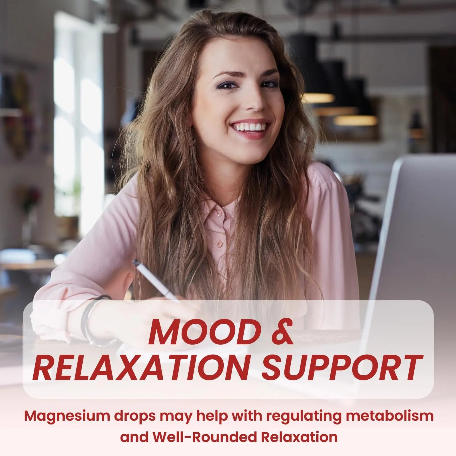 Triple Magnesium Complex Supplement, Magnesium Glycinate, Blend, Citrate Liquid Drops 1000mg with Ashwagandha, CoQ10, Vitamin B6, C, D, Zinc -Support Calm Stress Relief, Bone, Muscle, Mood Vegan dilibnz supplements