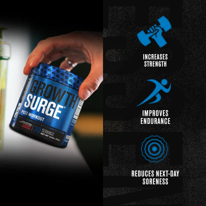 Jacked Factory Growth Surge Creatine Post Workout w/L-Carnitine - Daily Muscle Builder Jacked FactoryUS supplements